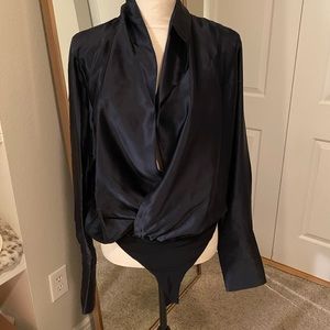 Alix NYC Reade Silk Bodysuit